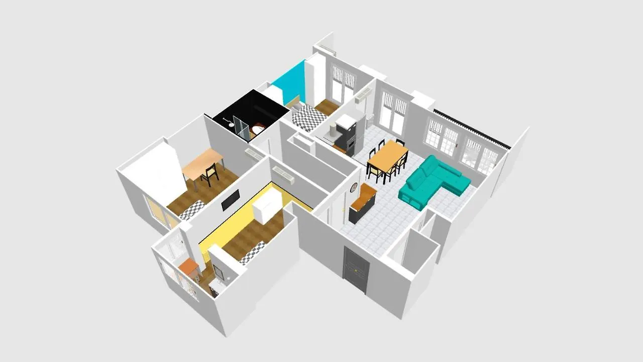 Appartement 4P Modern & Secured Parking à Le Cannet