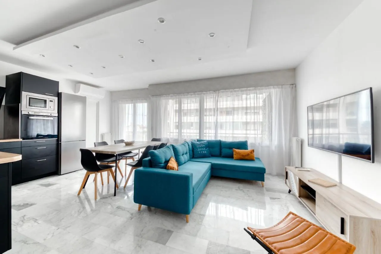 Appartement 4P Modern & Secured Parking à Le Cannet France