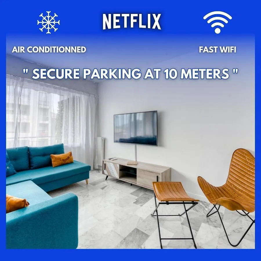 Appartement 4P Modern & Secured Parking à Le Cannet